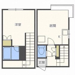 クリエイト北28条Ⅰの物件間取画像